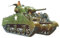 TAMIYA 35190 - 1:35 US Mitl. Pz. M4 Sherman Früh. (3), Modellbau, Plastik Bausatz, Basteln, Hobby, Kleben, Plastikbausatz, grün