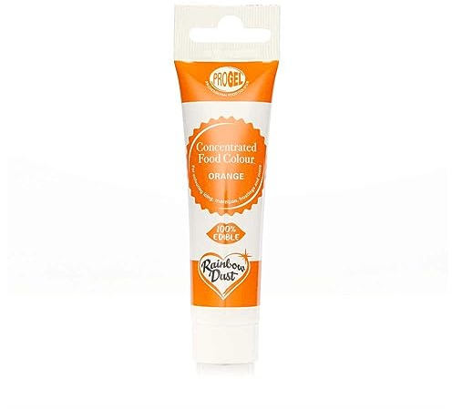 Rainbow Dust ProGel Professional Food Colouring (Orange, 25g)