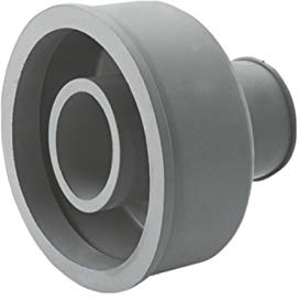 STEDO WC-Anschlussmanschette, Gummi, Sanitärarmaturen-Zubehör, Adapter, 48 Millimeter, Flach