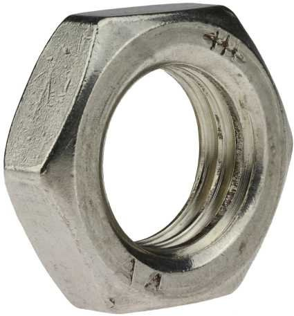 Reidl Sechskantmuttern mit Fase M 12 x 1 mm DIN 439 A4 blank 100 Stück