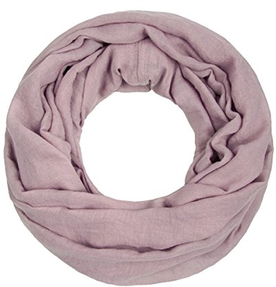 Majea Damen Loop Schal, uni, mauve Damen Artikel-Nr.440900