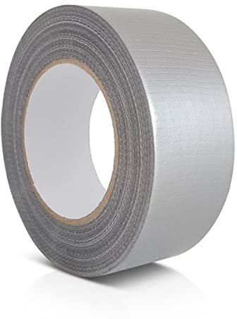WINSOME Duct Tape Waterproof 48mm x 45m Gaffer Tape Heavy Duty Extra Strong Adhesive Tape for Sealing, Leak Repair, Packing, Book Binding, Indoor/Outdoor