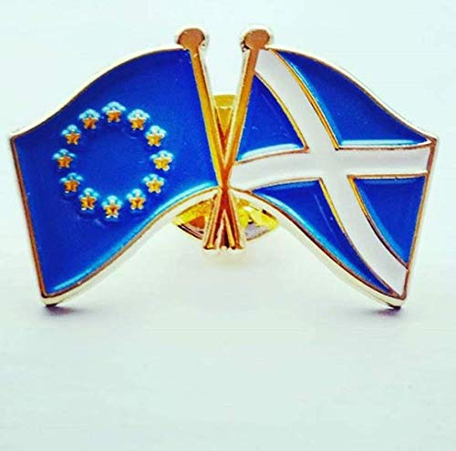 Scotland EU Flags Enamel Pin Badge - EU Remain FlagSuperstore