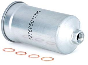 RIDEX 9F0133 Kraftstofffilter Line Filter Kompatibel mit VW Golf 2 19E, 1G1 1276068 1276069 1567C0