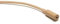 Point Source Audio Series8 CO-8WL-XSE-BE micrófono de lavalier omnidireccional Impermeable para Sennheiser EW (Beige)