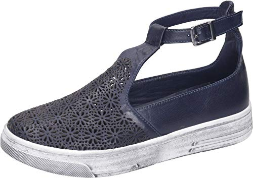 Manitu Damen Manitu-damen Stiefeletten Mode Stiefel, Blau, 38 EU
