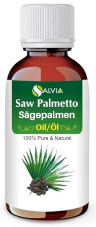 Saw Palmetto Oil (Serenoa Repens) | Pure and Natural Cold-Pressed Oil | Moisturize and Nourish Skin, Prevent Hair Loss| Used in Cream, Lotion, Shampoo, Serum, and Many Others - 100ML