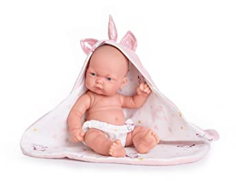 Muñecas Antonio Juan - Pyjama mit Einhorn-Umhang