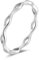 Herren Ring Titan, Verlobungsring 52 Silber Durchbrochene Rose Modeschmuck Hochzeitstag Geschenke