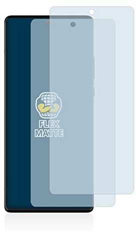 BROTECT Schutzfolie für Motorola Edge 30 Ultra | 2 Stück Entspiegelnder Displayschutz Made in Germany Matte Full-Screen Folie Full-Cover 3D Curved Anti-Reflexion Montage Kit