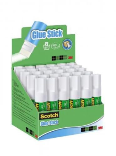 Lot de 30 Boîte de 30 bâtons de colle blanche, 8g