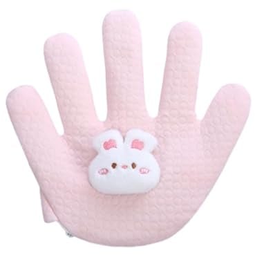 Baby Einschlafhilfe Handkissen 24 X 23 cm Für Neugeborene Sanfter Druck Beruhigende Handfläche Ruhig Bleiben Verhindert Erschrecken Beruhigende Säuglinge Baby Sicherheits Handschutz