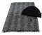 TOMMY HILFIGER Gifting Cashmere Scarf and Beanie Giftpack Herringbone/Charcoal Gray