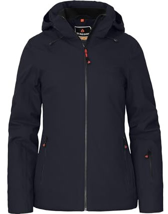 Bergson RANUA | Damen Skijacke & Winterjacke, wattiert, recycelt, 20000 mm Wassersäule, Night Sky [367], 40 - Damen