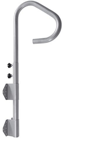 Donened Whirlpool Handlauf bis 100kg, Pool Haltegriff mit 360° Drehbaren Dreieckigen Griff für Innen- und Außenbädern