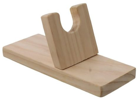 Wooden Hot Melt Gun Holder Hot Glue Gun Stand Detachable Hot Melt Glue Bracket for Factory Home Handicraft Making