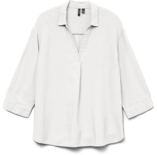 VERO Moda Damen Vero Moda Female Top Vmlinn Top Vmlinn 3/4 Top WVN Ga Noos (1er Pack)
