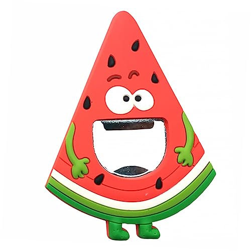 LALADEFIEE 1pc Hawaii Party Fridge Creative Refrigerator Bottle Opener Scratch Easy Adhesion for Offices Homes