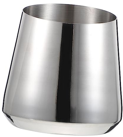 Cabilock Cubo De Hielo Compacto De Acero Inoxidable para Vino y Cerveza Enfriador Versátil y Portátil Sin Olor para Bares y Restaurantes