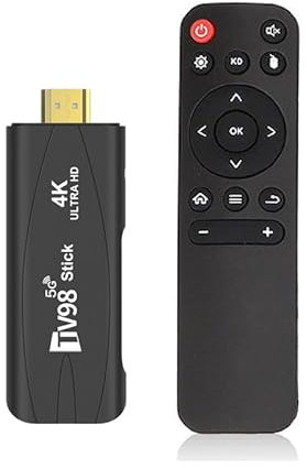 Android TV Stick12.0 DDR4 2GB RAM 16GB H313 Quad-Core 64bit WiFi6 Dual WiFi 2.4G/5G 4K HDR10+ Ultra USB HD Smart TV Stick (H 2+16)