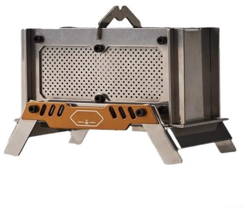 Poêle à bois portable avec sac de rangement, idéal pour l'extérieur et l'intérieur