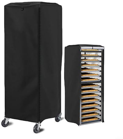 Für kommerzielle Bäckerei-Regal-Abdeckung mit 420D wasserdichtem und staubdichtem Schutz für Brötchen-Pfannenregale