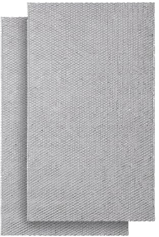 Reliapart Universal Cut-to-Size Aluminium Cooker Hood Grease Filters 47cm x 90cm (Pack of 2) – Trim to Fit Extractor Fan Filters for Kitchen Cooker Hoods