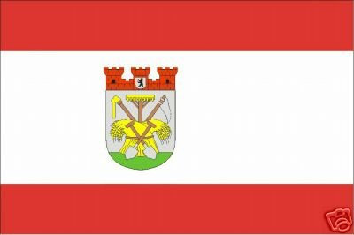 Fahne Stadt Berlin Pankow Flagge Grösse 1,50x0,90m - FRIP –Versand®