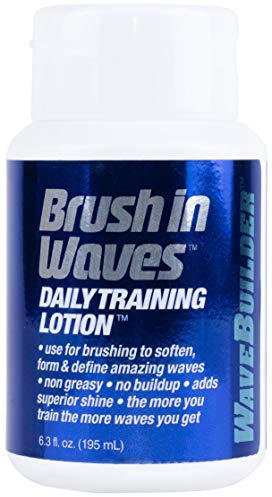 Wave Builder Brush in Waves Daily Training Lotion 207ml