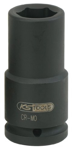 KS Tools 515.1421 - Douille longue à chocs 6 pans 3/4 - 21mm - En Chrome Molybdène - Uniquement pour utilisation à chocs