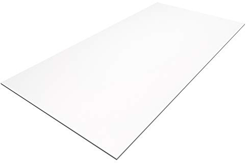 PVC Bastelplatten (1000 x 500 mm, weiß)