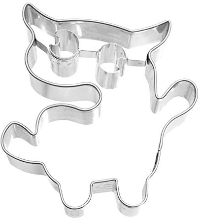 Birkmann Ausstechform, Stahl, grau, 4 x 4 x 5 cm