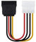 Nanocable 10.19.0205-OEM - Cavo di alimentazione SATA per MOLEX, 4 pin/M-SATA/H, maschio-femmina, 16 cm