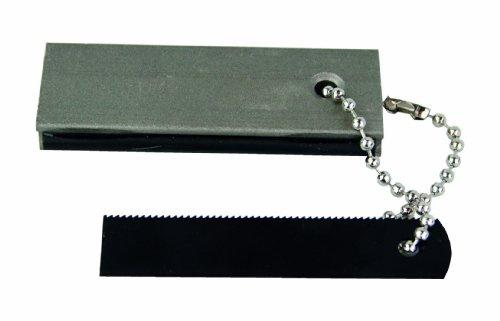 Highlander - Magnesium Firestarter - zuverlässiger Feueranzünder mit Magnesium-Einlage - Feuer bei jedem Wetter