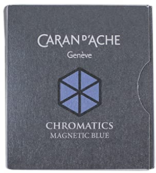 Caran d´Ache 8021.149 Tintenpatrone Magnetic Blue 6 Stück