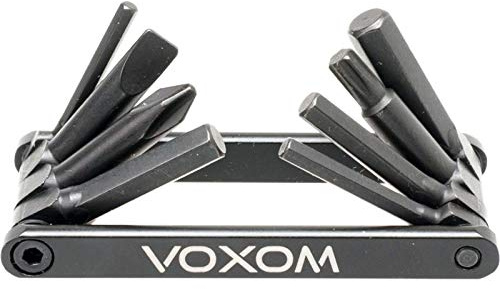 Voxom Werkzeug Multifunktionswerkzeug Wkl7 Schwarz, 8 Funktionen, One Size, 717000065