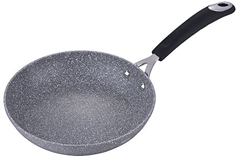 BerlingerHaus Pfanne in Stein 30 cm geeignet für die Küche mit Induktion – bh-1149