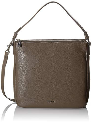 JOOP! Damen Chiara Estia Hobo Mvz Schultertasche Braun (Mud)