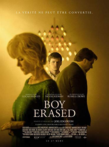 CINEMA / Boy Erased – 2019 – Lucas Hedges, Nicole Kidman – 40 x 60 cm – Originalposter