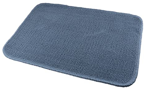 LOVIVER Montessori Kinderteppich Babyteppich Bodenteppich Spielteppich Krabbeldecke, 60x40cm Blau