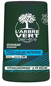 L'ARBRE VERT Déodorant bille Fleurs de cerisier - Homme - 50 ml