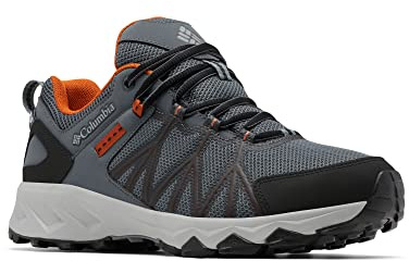 Columbia Peakfreak II Outdry WP wasserdichte Wanderschuhe für Herren, Grau (Graphite x Warm Copper), 43 EU