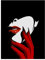 wandmotiv24 Deko Wandbild aus Acrylglas, Größe 80x60cm, Hochformat, Frau im Comic Stil, Schwarz, Rot, Weiß, Lippen, Spotlight, Bild, Dekoration Wohnung modern, Acryl, Wanddeko Schlafzimmer M0158