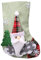 Schneemann Tasche Weihnachtssocken Weihnachtsdekoration Socken Süßigkeiten Requisiten Dekoration & Aufhänger Gas Deckenheizstrahler (B, One Size)