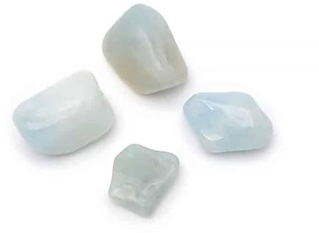 Aquamarin, gerollt, 1 bis 2 cm, Naturstein, Heilstein, 1 Stück, petit, Stein, Aquamarin