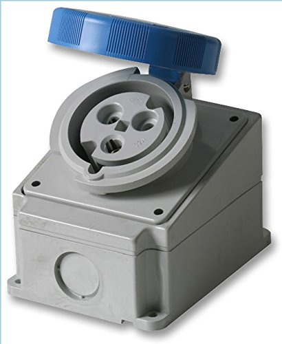 Wandhalterung SKT 240 V 2P+E, elektrische Netzstecker/Steckdosen, Industriestecker, 1 Stück