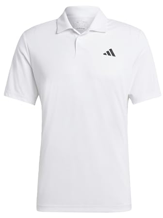 adidas Herren Club Tennis Polo Shirt, White, M