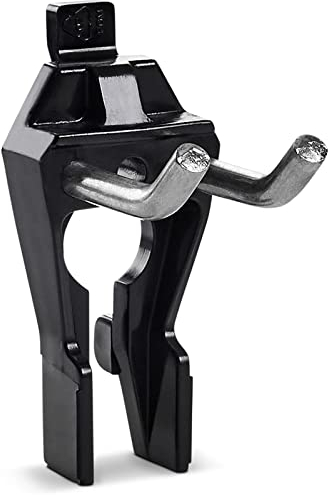 raaco Gancio Doppio Clip 2-30 per Pannello Porta Attrezzi da Parete, 30 mm, Ideale per Martelli, Cacciaviti, Pinze e Chiavi, Robusti Ganci Pannello Portautensili in Acciaio e Poliammide, Set di 3