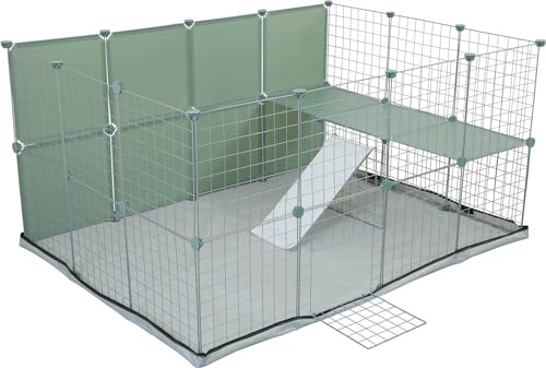 Zolux Modularer Käfig für Kaninchenpark, 1,84 m²