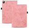 TEDTIKJT Funda para Tableta Samsung Galaxy Tab A8 10,5 2021 (SM-X200/X205/X207) Carcasa Cuero PU Flip Case Cover con Ranura Tarjetas y Función de Soporte Carcasa para Galaxy Tab A8 10,5,Rosa Gato